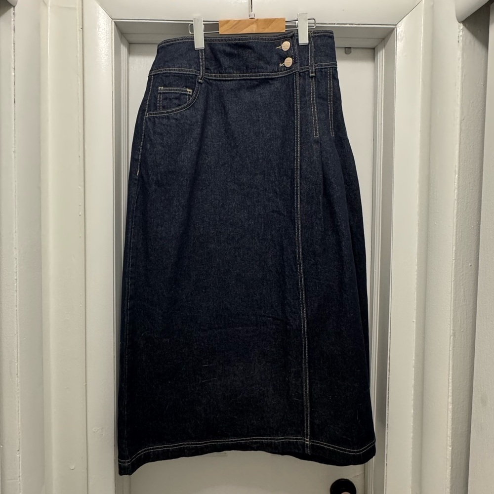 Damson Madder Raye Denim Skirt